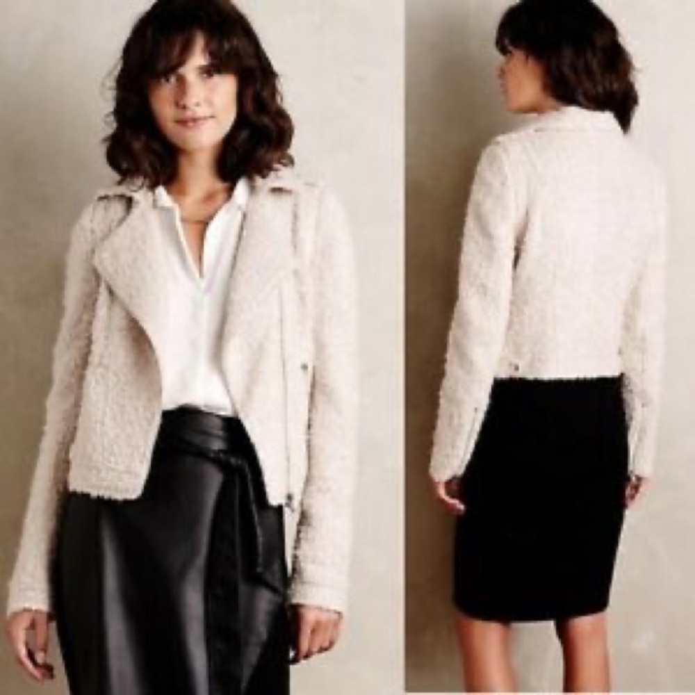Anthropologie | Elevenses Northland Moto Jacket